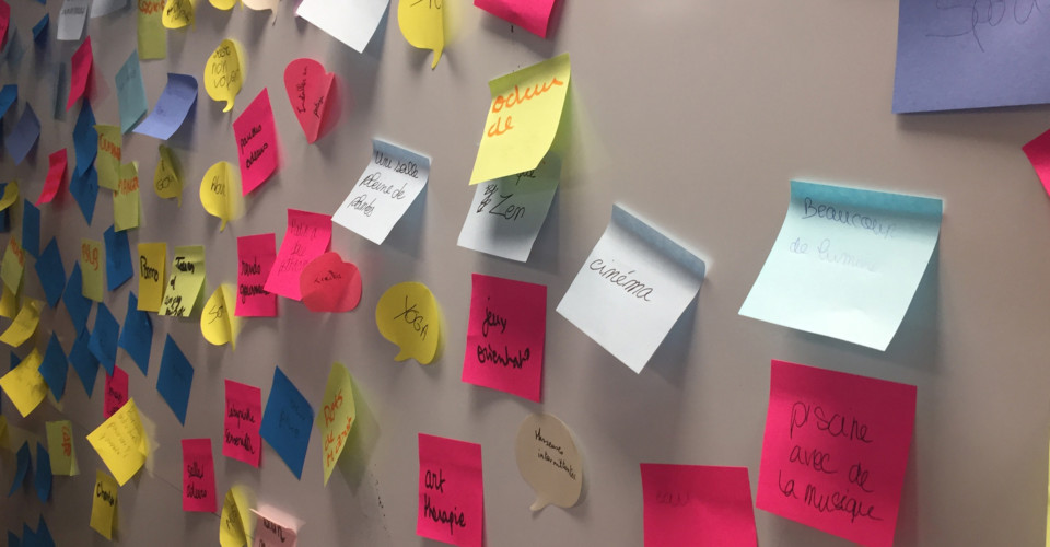 atelier adolescents post-it