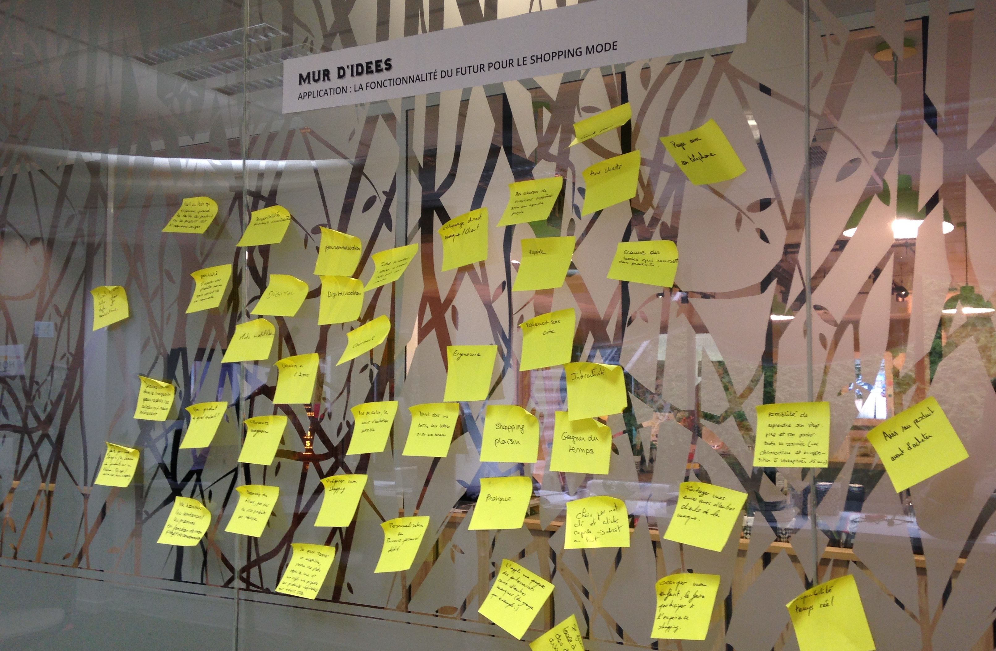 Gémo espace de créativité idéation brainstorming